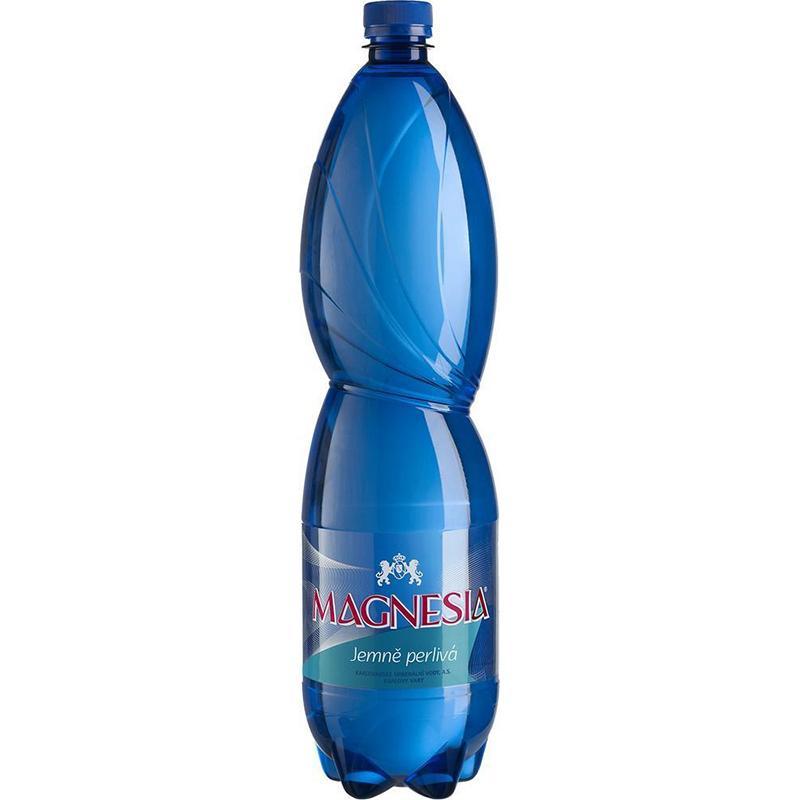 Minerální voda MAGNESIA jemně perlivá 1,5L / 6ks