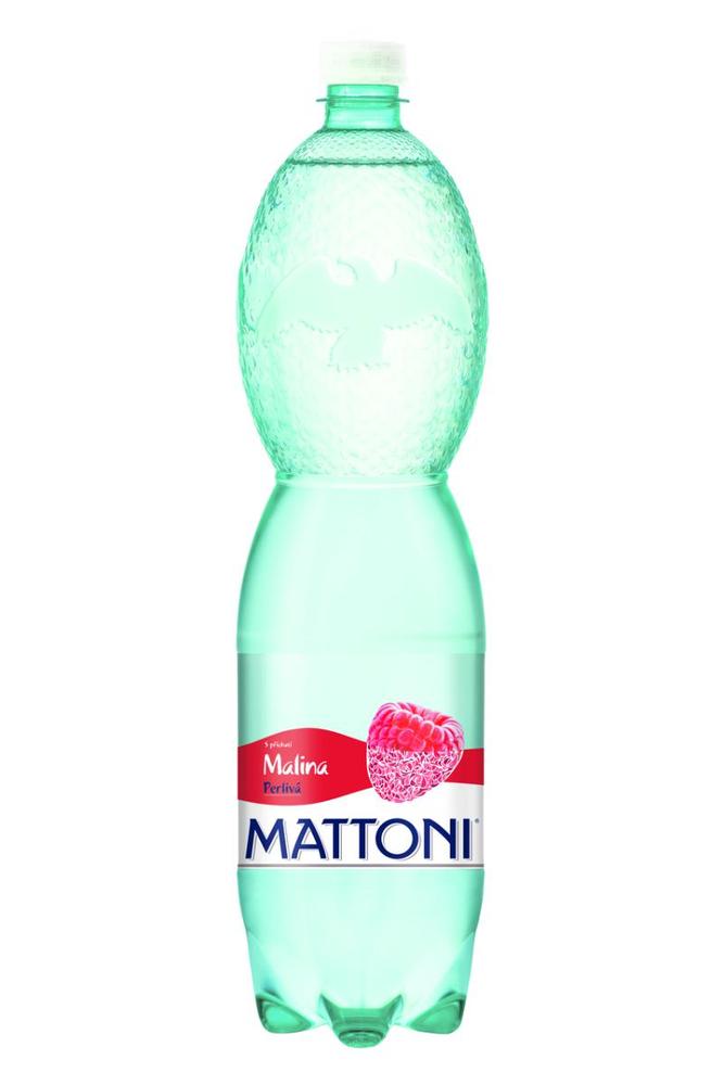 Mattoni voda perlivá malina 1,5L / 6ks