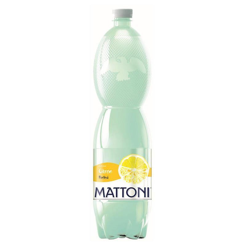 Mattoni voda perlivá citron 1,5L / 6ks