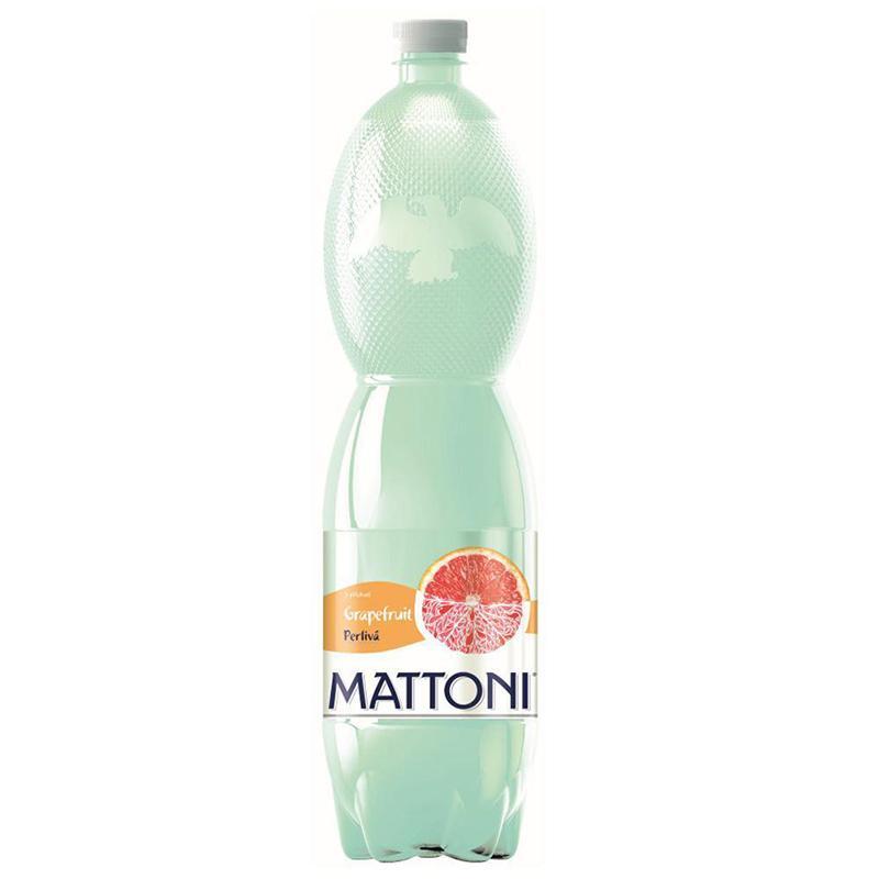 Mattoni voda perlivá grapefruit 1,5L / 6 ks