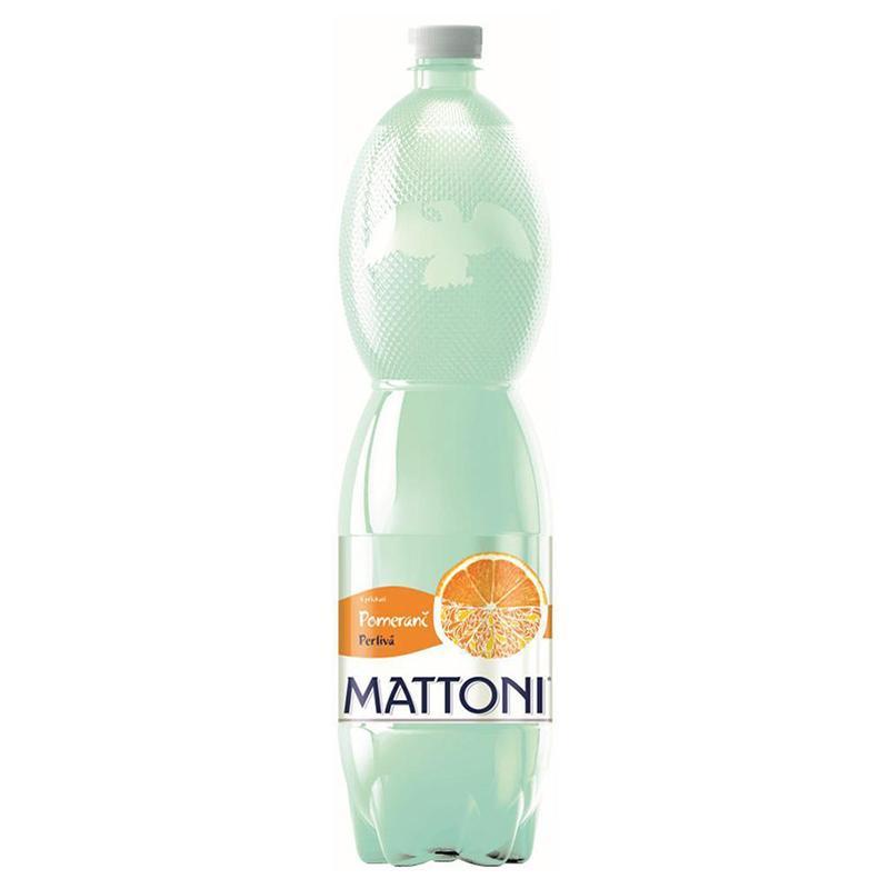 Mattoni voda perlivá pomeranč 1,5L / 6ks