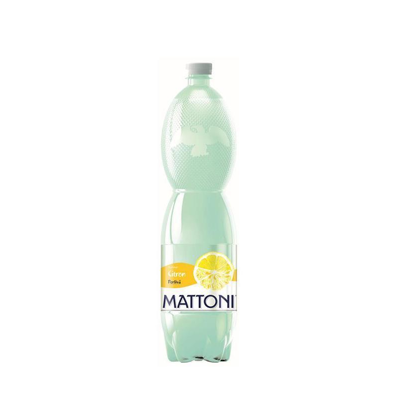 Mattoni voda perlivá citron 0,5L / 12ks