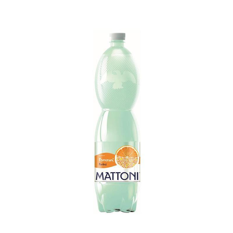 Mattoni voda perlivá pomeranč 0,5L / 12ks