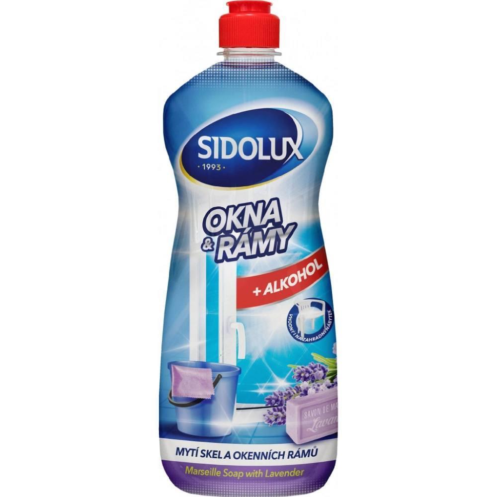 Sidolux na okna a rámy Marseil. mýdlo s levandulí 1 L