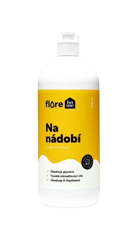 FloreHome Na nádobí citron 1 l, odklap