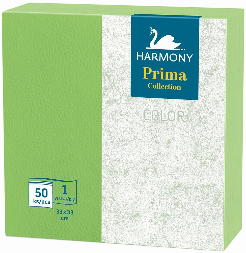 Harmony ubrousky Color 33 x 33 cm zelené / 50 ks