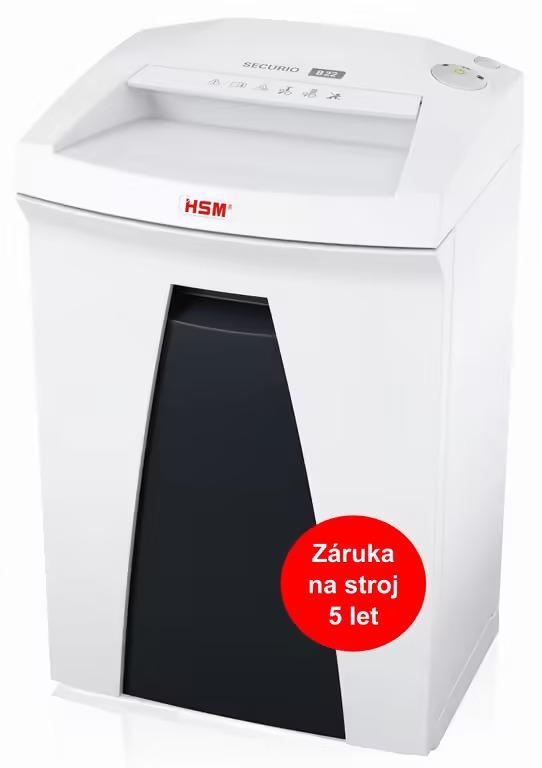 HSM skartovačka SECURIO B22