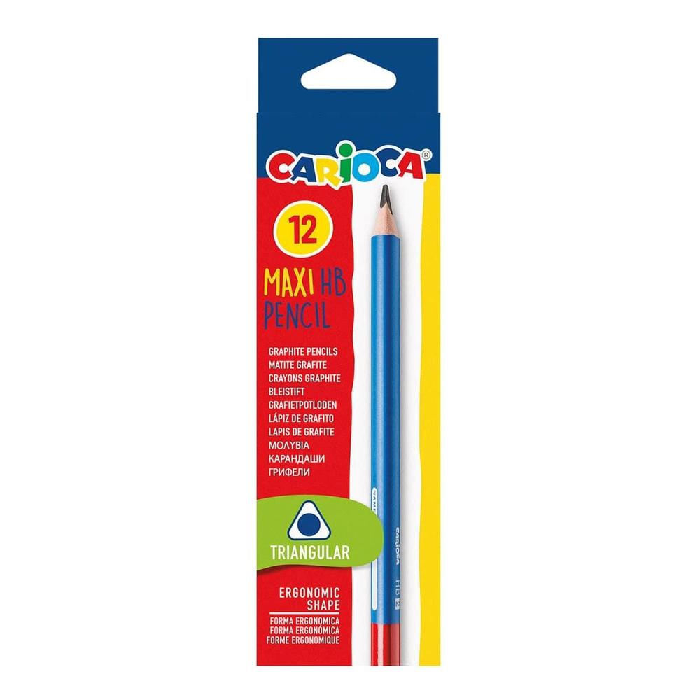 CARIOCA tužka grafitová trojhranná HB Maxi