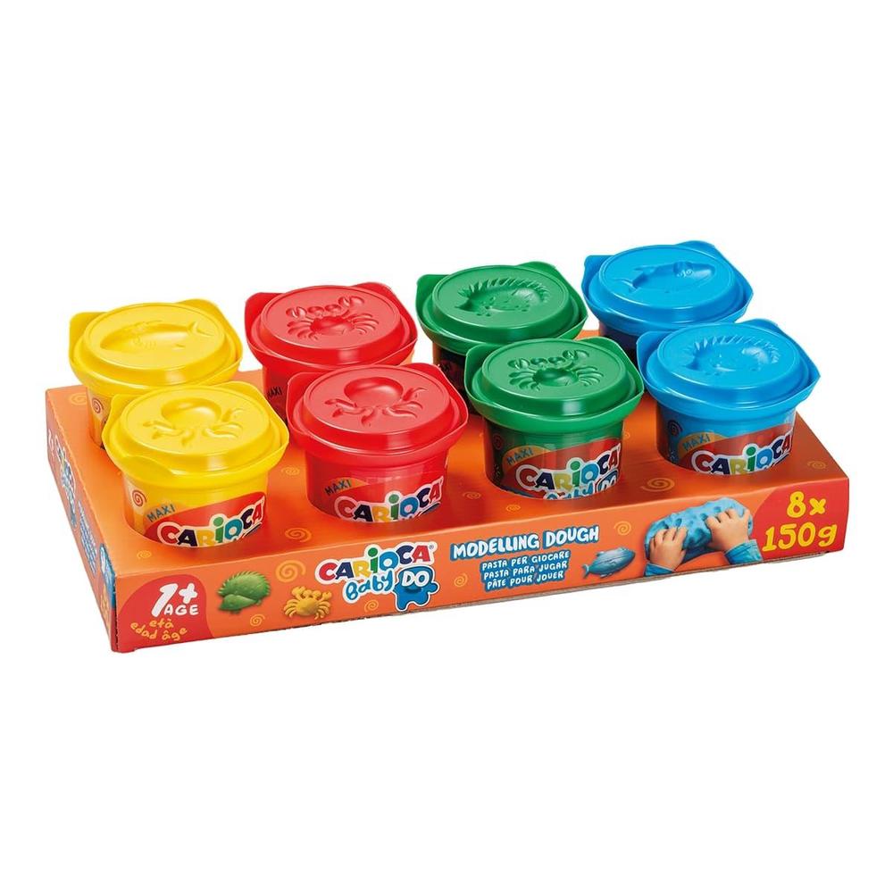 CARIOCA modelína Baby Do 1+ mix barev 8 × 150 g
