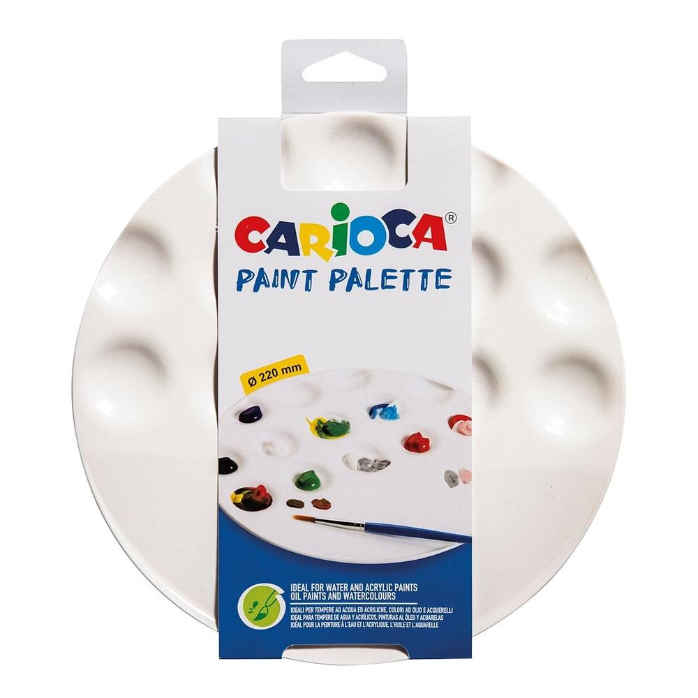 CARIOCA paleta malířská plastová na 13 barev