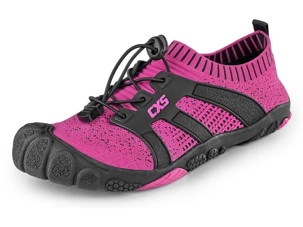 CXS obuv PURESTEP, barefoot, růžovo-černá vel. 42