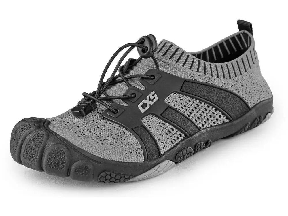 CXS obuv PURESTEP, barefoot, šedo-černá vel. 38