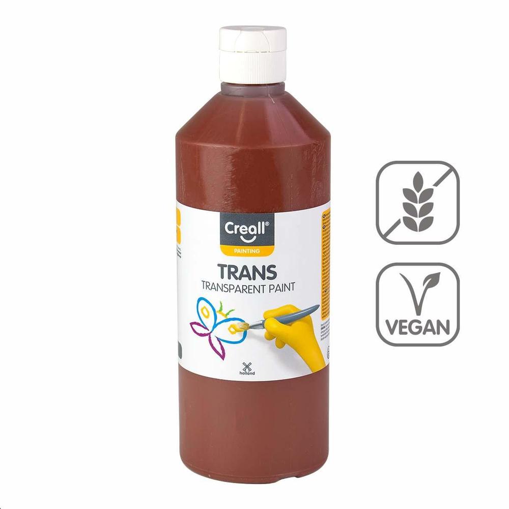 Creall barva transparentní Trans 500 ml hnědá