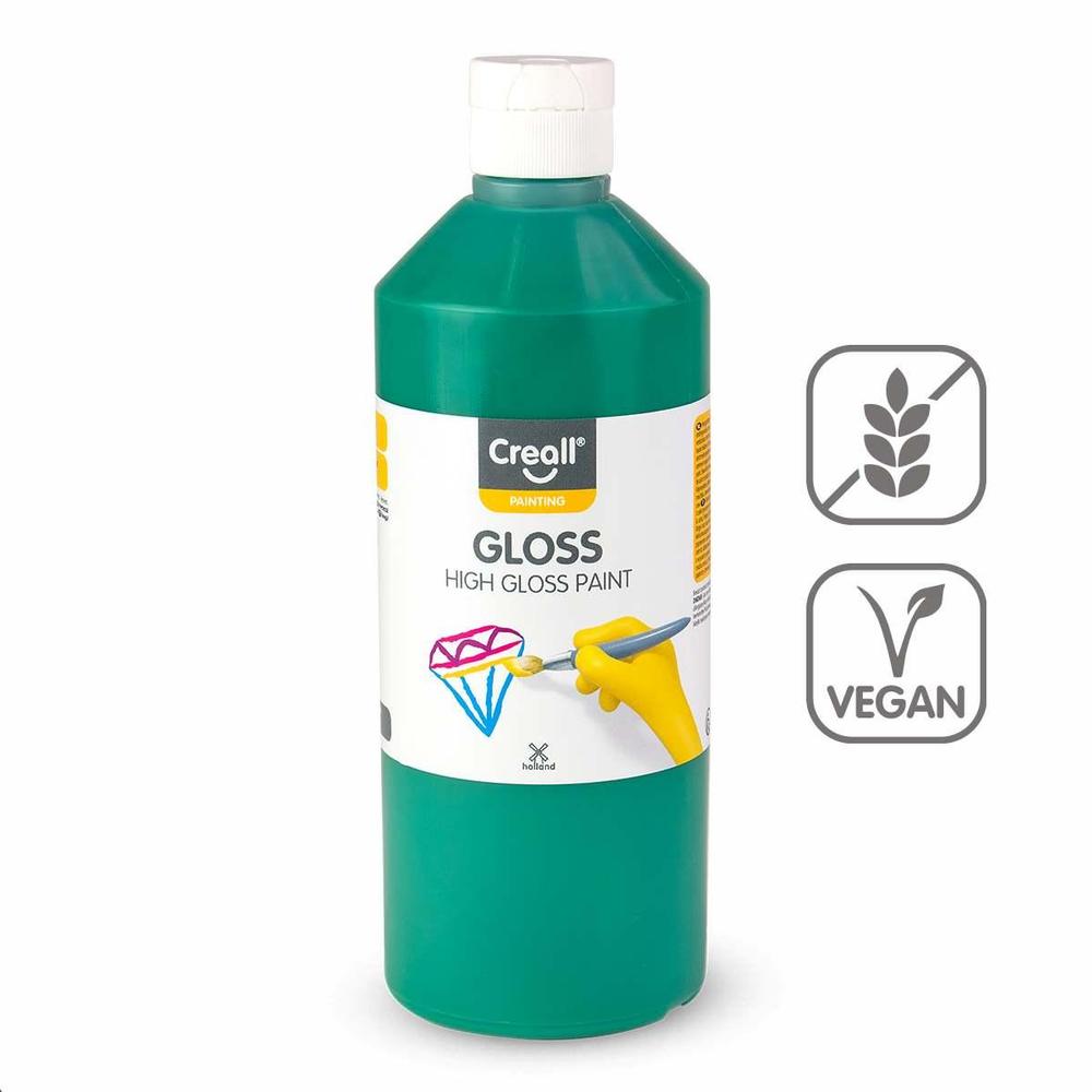 Creall barva s vysokým leskem Gloss 500 ml zelená