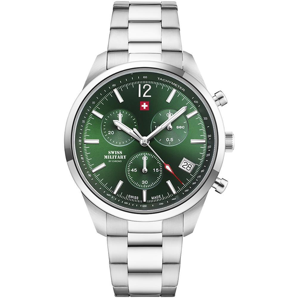Pánské hodinky Swiss Military stříbrné