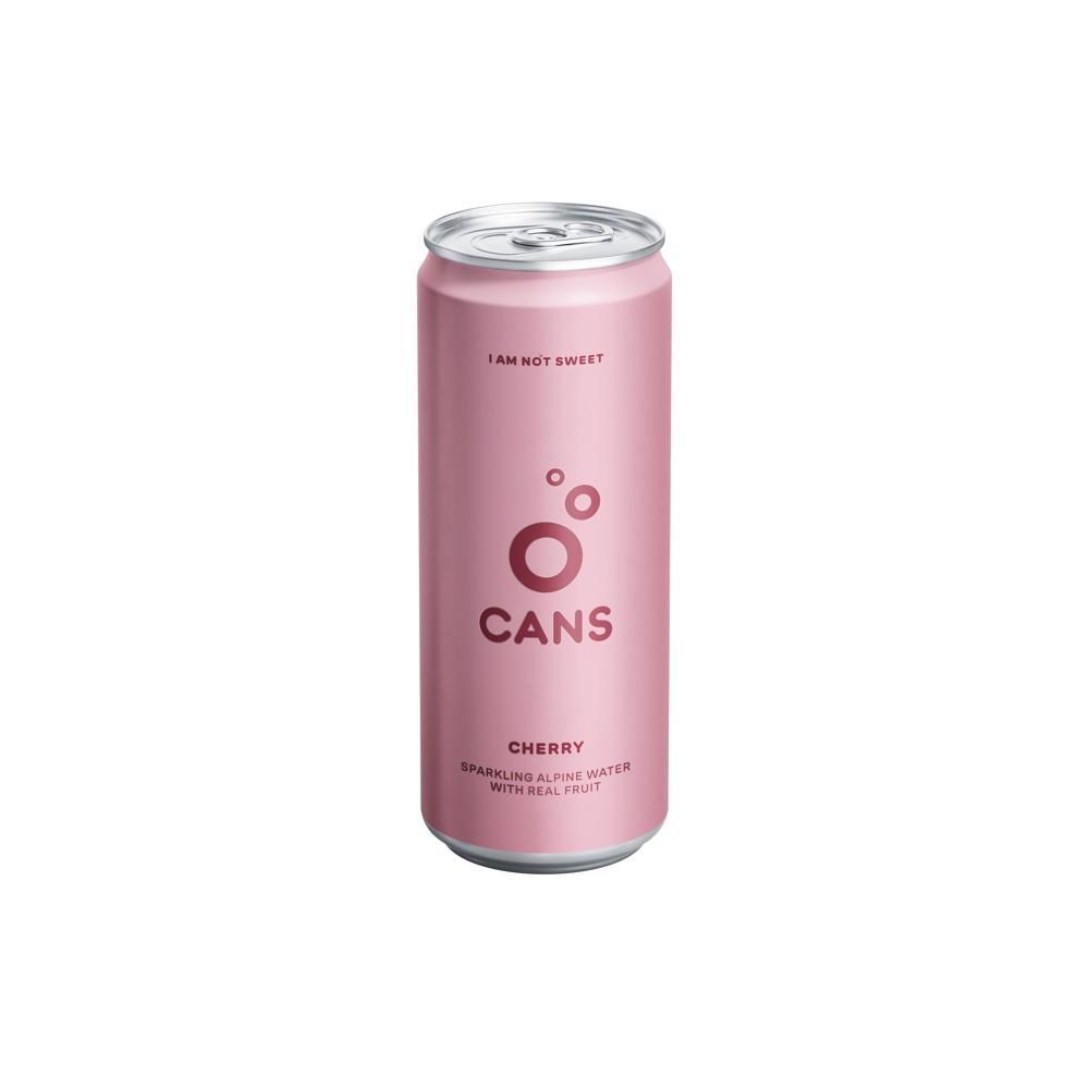 Pramenitá voda CANS, plech, 0,33 l - višeň a třešeň