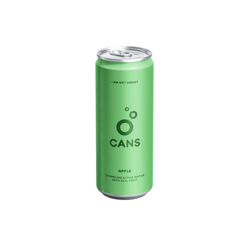 Pramenitá voda CANS, plech, 0,33 l - jablko a bezinka