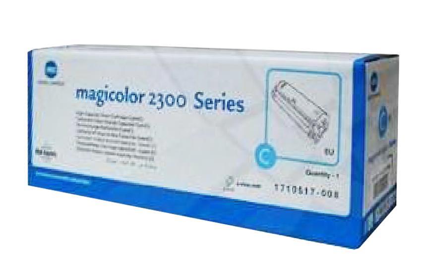 Toner Konica Minolta Magic Color 2300DL, modrý, 4500s