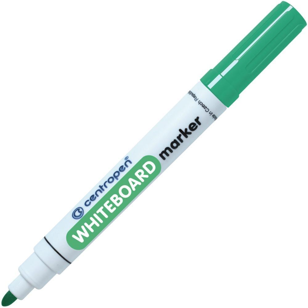 Centropen značkovač 8559 na bílé tabule zelený